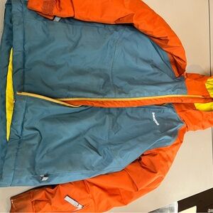 Patagonia Rust and Blue Jacket